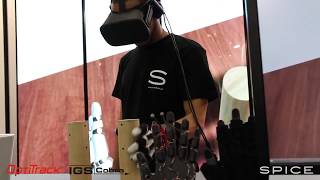 SPICE | OptiTrack | IGS-Cobra Glove  3D\u0026バーチャルリアリティ展2017