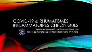 COVID-19 & rhumatismes inflammatoires chroniques - Alimentation - Live du 29 juin 2020