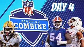 NFL scouting combine day 4 running backs & offensive lineman