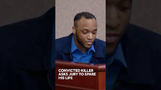 Man convicted of a brutal murder pleads for his life.