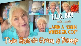 A Pro-aging Me Day / A New Hairdo / Nails / Plucking / Baking  / Over 60