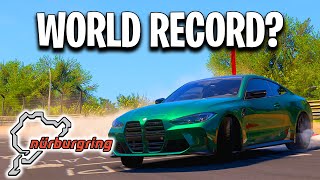 BMW M4 Competition Nurburgring WORLD RECORD Forza Motorsport