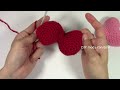 corazÓn a crochet como tejer corazón a crochet paso a paso