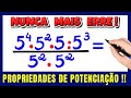 PROPIEDADES DE POTENCIAÇÃO!!  NUNCA MAIS ERRE !!! Matemática básica todo dia.📚🚀