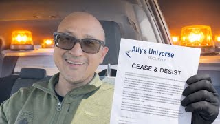 I Got a Cease and Desist Letter from Allied Universal #security