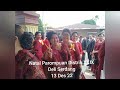 Bergemuruh. Natal Parompuan Distrik XXIX Deli Serdang