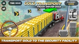 Android Gameplay American Gold Transporter Truck Driver | Games Lovers