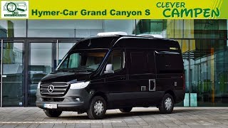 Hymer-Car Grand Canyon S (2019): Wie wohnt es sich im neuen Sprinter? - Test/Review | Clever Campen