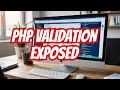 The Surprising Truth About PHP Validation Nobody Tells You | PHP Complete Course | Programming Pals