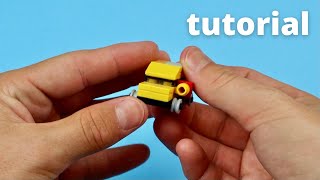 EASY MINI LEGO School Bus Tutorial 🚍