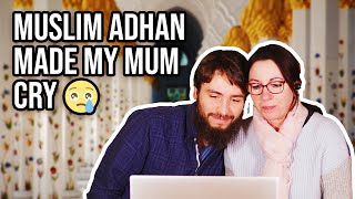 German Non-Muslim Mother Reacts to Muslim Azan | *SHE CRIED* 😰 (EMOTIONAL)