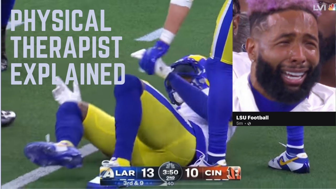 Odell Beckham Jr Super Bowl Injury, Physical Therapist Explained - YouTube