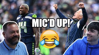 BRITISH FATHER AND SON REACTS! NFL Hilarious Mic'd Up Moments of the 2022 Season!