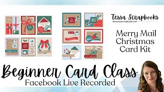 Merry Mail Card Kit Class