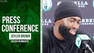 Jaylen Brown on Ime Udoka's IMPACT On Celtics | Postgame Interview 1/13/24