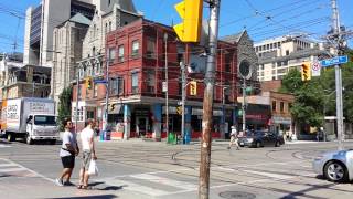 street scene: dundas / mccaul , chinatown, toronto, july 2014