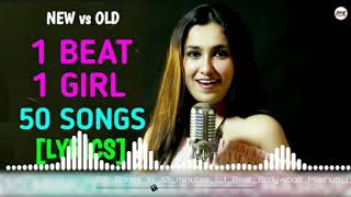 50 Songs in 10 minutes | 1 Beat Bollywood Mashup | Romantic Mashup | Love Mashup | KuHu Gracia