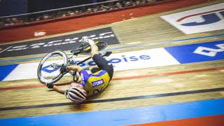 Crash Mark Cavendish//Six Days of Ghent//Zesdaagse van Gent 2019