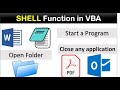 Closing Applications with the Excel VBA Shell Function