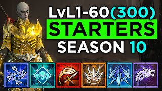 Best Leveling Builds for EVERY Class in Season 10 Diablo 4!
