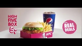 CULI EYE Food styling KFC's Real Deals; High Five Box