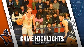 Utica vs Ithaca | Men's Basketball Highlights - 11/20/24