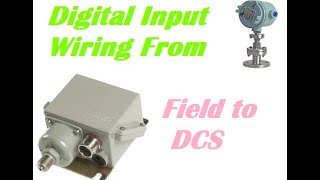 How we do digital input wiring from field to DCS.डिजिटल इनपुट वायरिंग