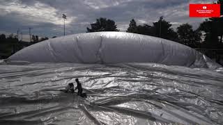 Fairfield Tennis Bubble Timelapse 2019