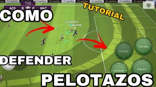 COMO DEFENDER LOS PELOTAZOS EN PES 2020 mobile / pes 2020 mobile | MÂXÏPRØ GOD