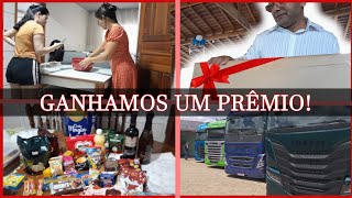 DONIZETI FOI SORTEADO + FAZENDO PÃES COM A AMANDA | MOSTREI O QUE GANHAMOS | Marcia Regina