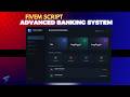 ADVANCED BANKING SYSTEM SCRIPT | Fivem Script