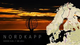 Nordkapp solo cycling (North Cape) 2023. 6000 km podróży przez Skandynawię w 36 dni.