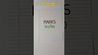 How I Scored Full Marks with This Simple Revision Technique #study #studytips #exams