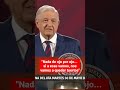 amlo está a favor de las manifestaciones pacíficas milenioshorts