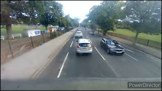 Bus Ride Stagecoach East Lincs Route 7 Grimsby Riverhead Exchange to Cleethorpes, North Sea Ln