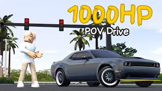 1000HP Scatpack POV Drive In Southwest Florida Roblox