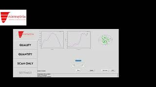 Nirmetrix Software for Portable, Handheld InnoSpectra NIR-S-G1 Spectrometer and Chemometrics.