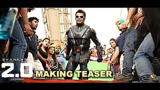 2 POINT O - New Making Teaser Video | Chitti making | 2.O Making Video | Rajinikanth | Shankar