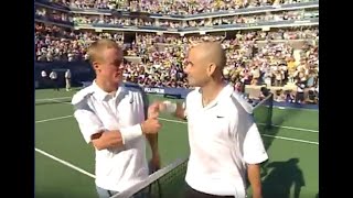 Legendary US Open 2002 Game Andre Agassi vs Lleyton Hewitt just for You! Read the description.