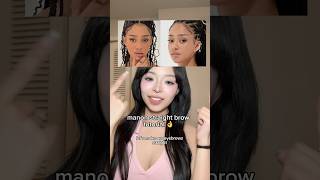 Katseye Manon straight brow tutorial 👌