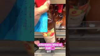 Affordable Wine at Aldi 🍷#shorts #aldi #budget #affordable #wine