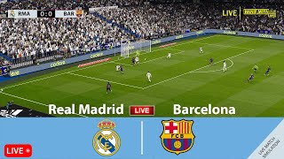 EN VIVO | Real Madrid vs Barcelona • LaLiga 23/24 Partido completo - Simulación de Videojuego