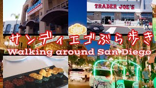 【USAレンタカーの旅】サンディエゴぶら歩き　Walking around San Diego, CA