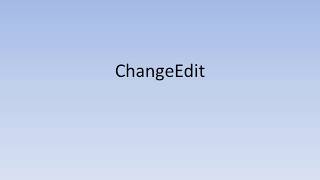 ChangeEdit app MFC C++, VS 2019