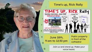 Time's up Rick Rally - Knoxville, TN - Bishop Richard Stika must resign