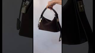 Unboxing the fall trend✨ Espresso Suede Hobo Bag #fallfashion #unboxing #falltrends