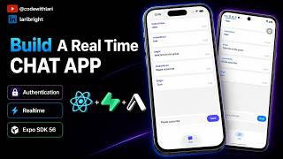 Expo React Native Chat App — Full Build in 1 Hour