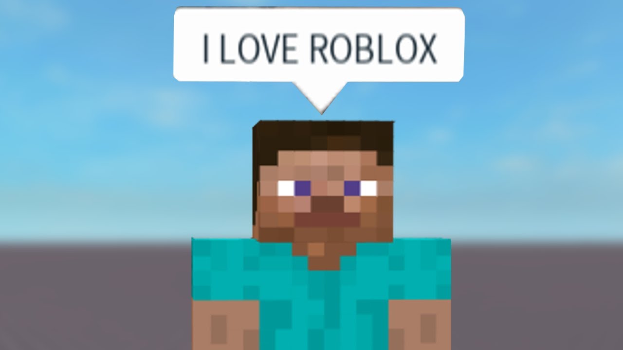 Minecraft In Roblox Youtube