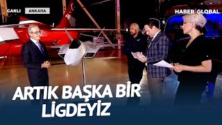 İsmail Demir Türkiye'nin İlk Milli Helikopteri Gökbey'i Haber Global'de Tanıttı