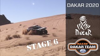 Great sand dunes and helping a quad in Dakar rally 2020, stage 6